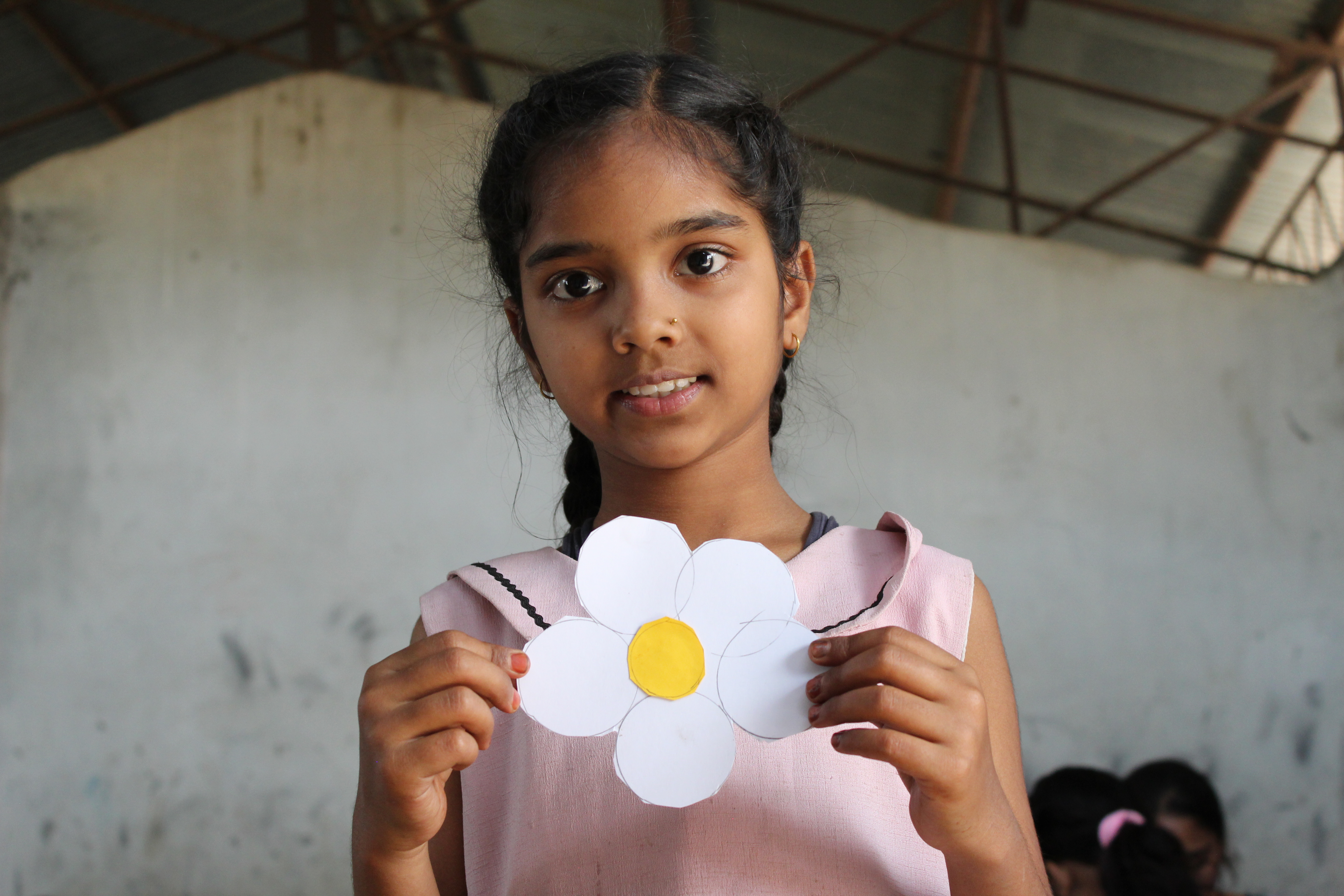 One step given, two steps gained: the girls' first art class